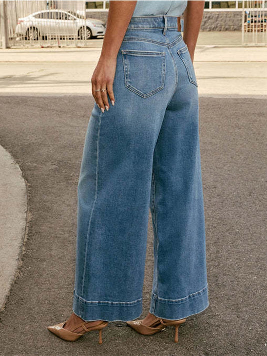 Main Street High-Rise Wide Leg Jeans